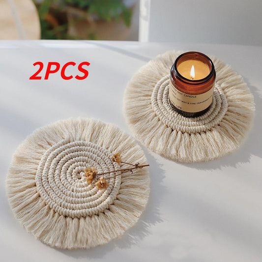 Macrame Braid Coaster - Grace & Ashes