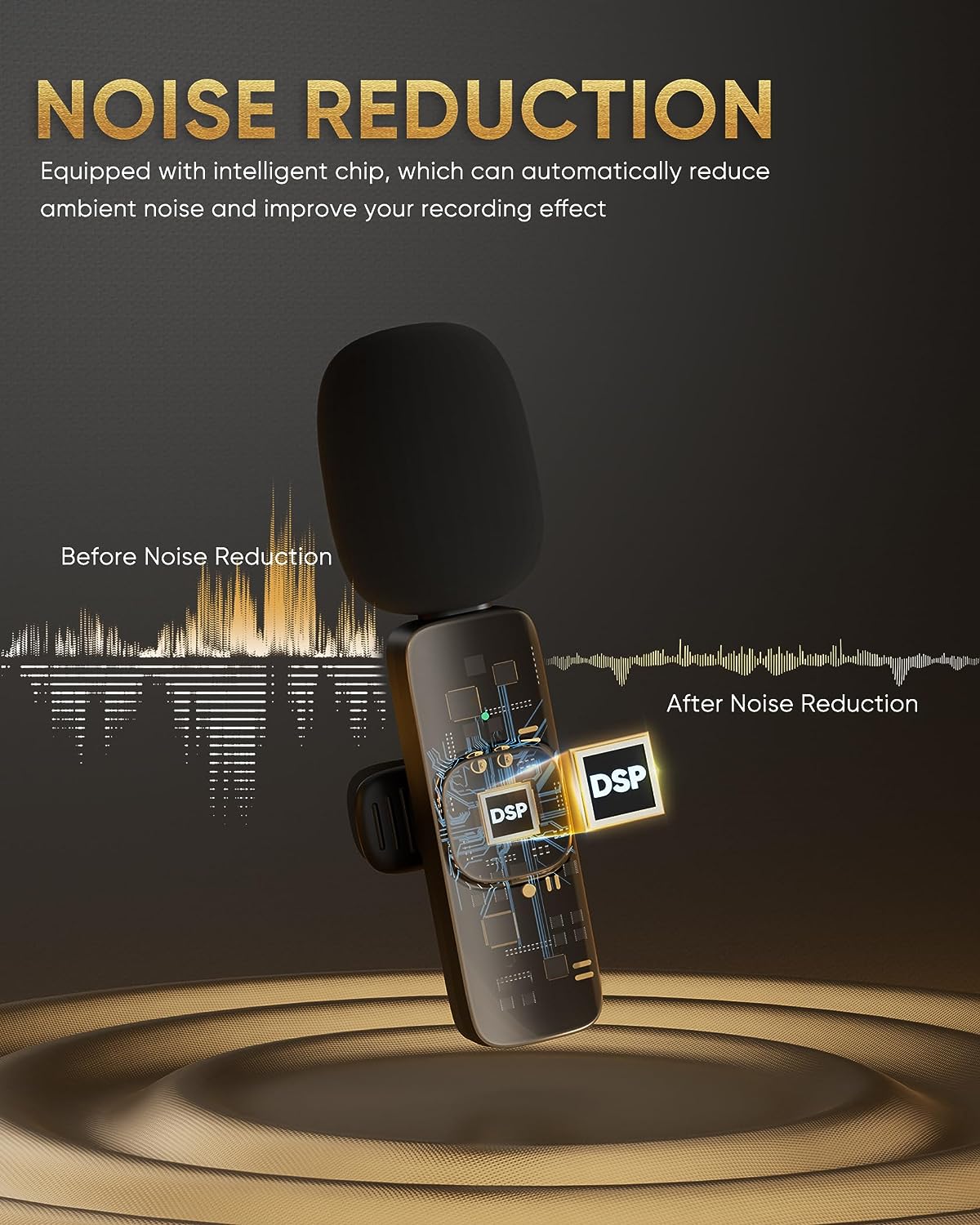 CrystalMic Pro - Wireless Lavalier Mics - Grace & Ashes