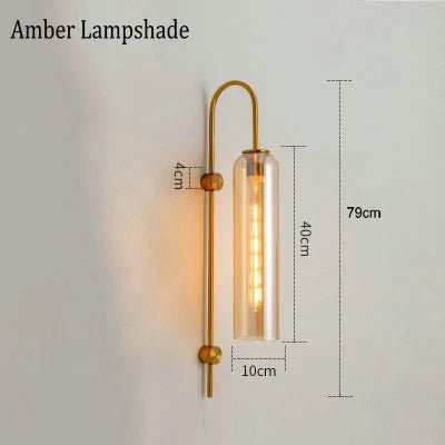 Glass Wall Light - Grace & Ashes