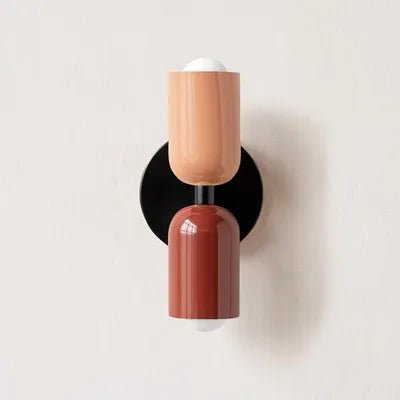 Nordic Macaron LED Wall Lamp – Modern Bedside & Room Light - Grace & Ashes