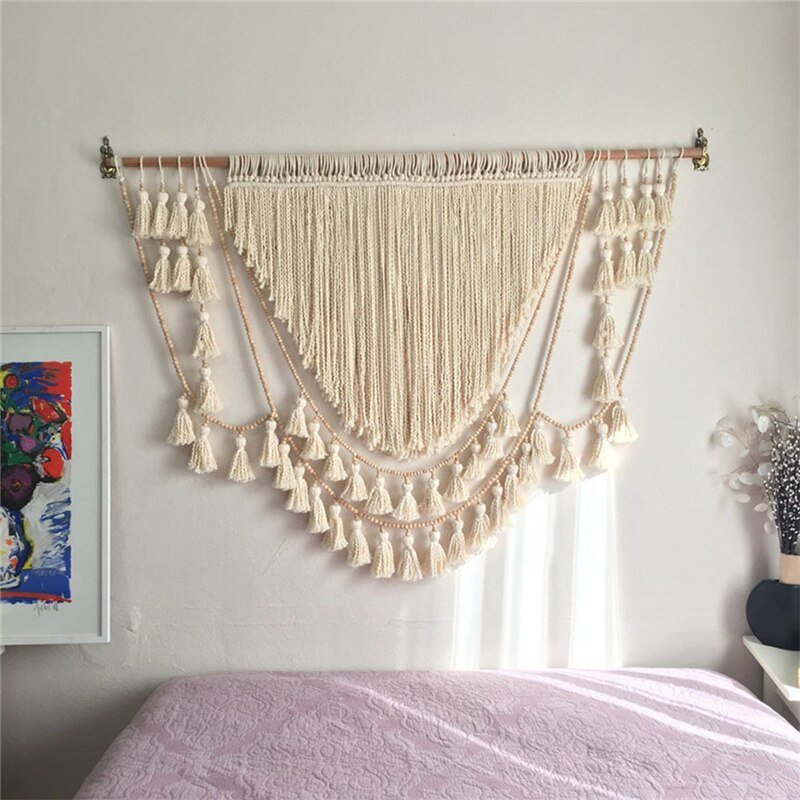 Handwoven Large Macrame Wall Hanging - Grace & Ashes