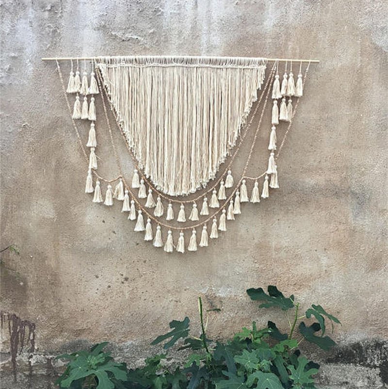 Handwoven Large Macrame Wall Hanging - Grace & Ashes