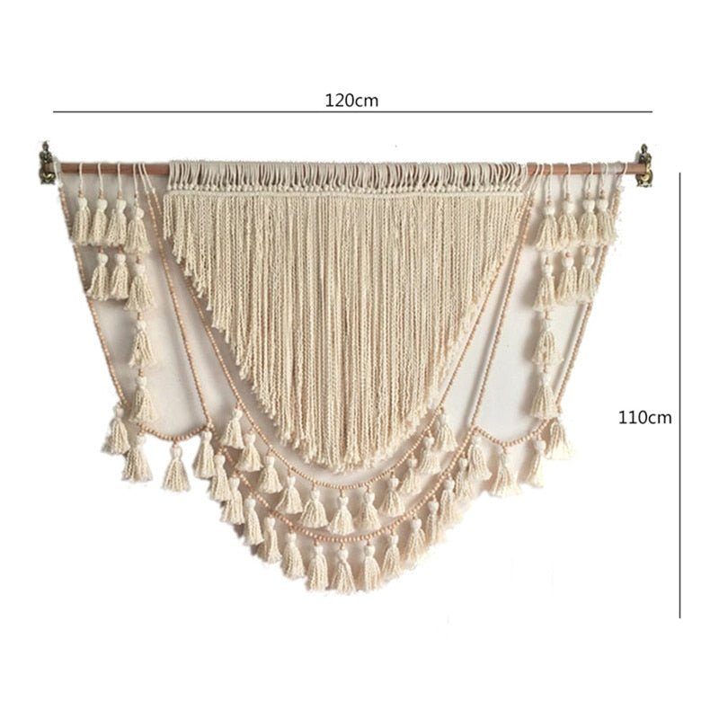 Handwoven Large Macrame Wall Hanging - Grace & Ashes