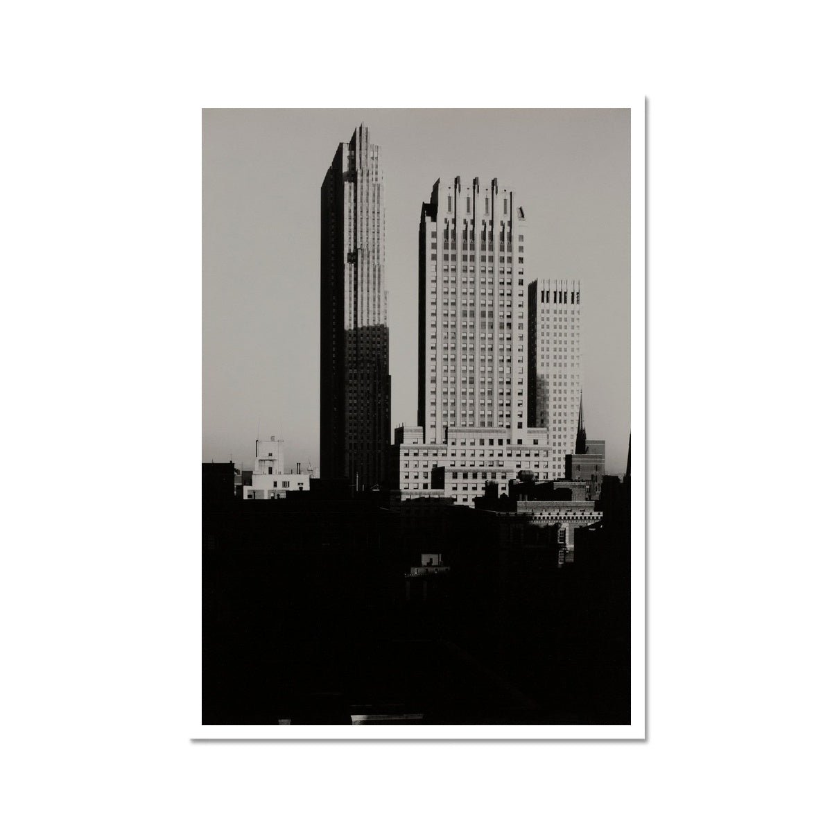 New York from the Shelton (1935) Alfred Stieglitz - Grace & Ashes