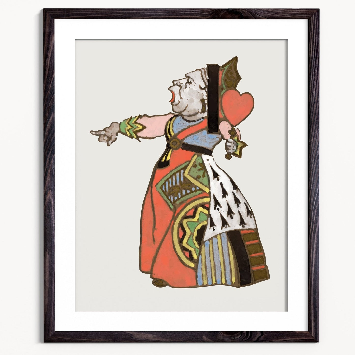 Queen of Hearts (1915) Fine Art Print - Grace & Ashes