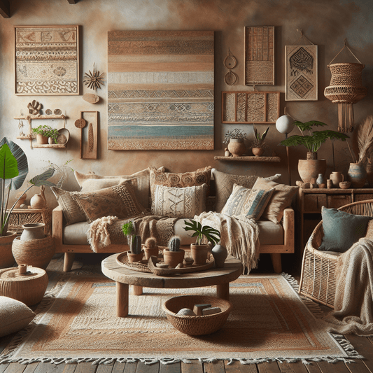 Effortlessly Stylish: Creating Your Perfect Boho-Chic Living Room - Grace & Ashes