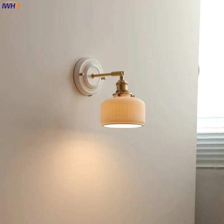 Nordic ceramic wall light, Grace & Ashes lighting collection
