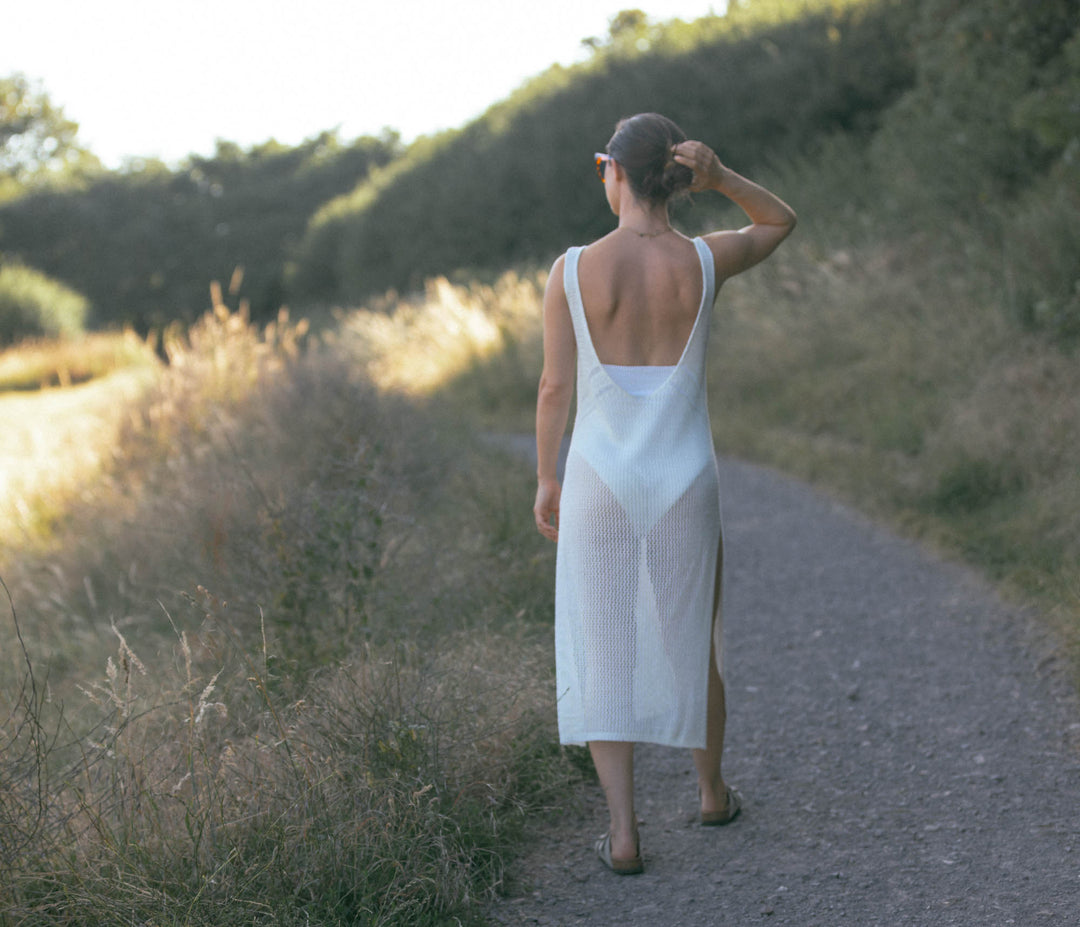 Crochet Maxi Beach Dress