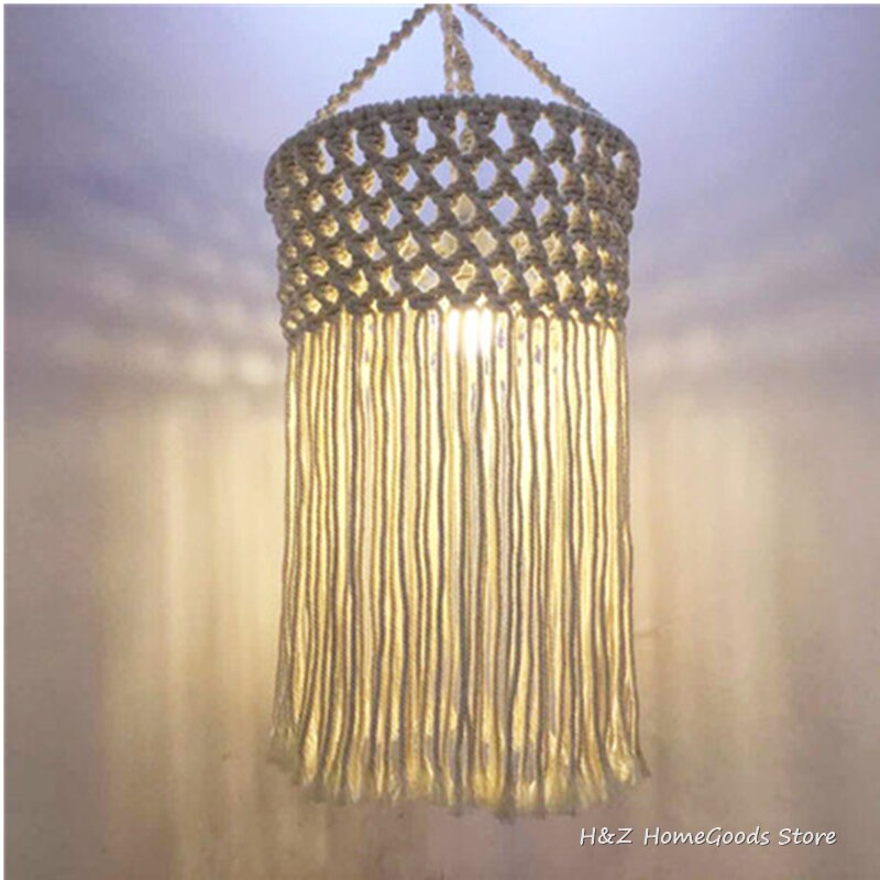 Bohemian Macramé Lampshade - Grace & Ashes