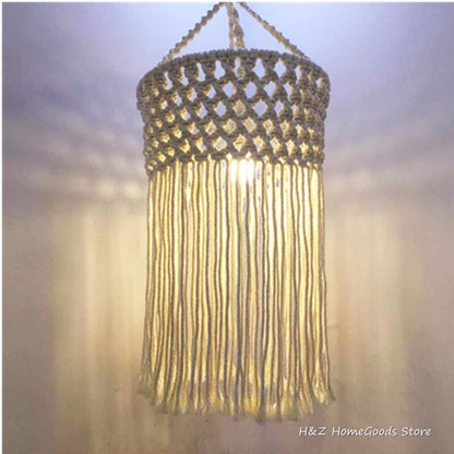 Bohemian Macramé Lampshade - Grace & Ashes