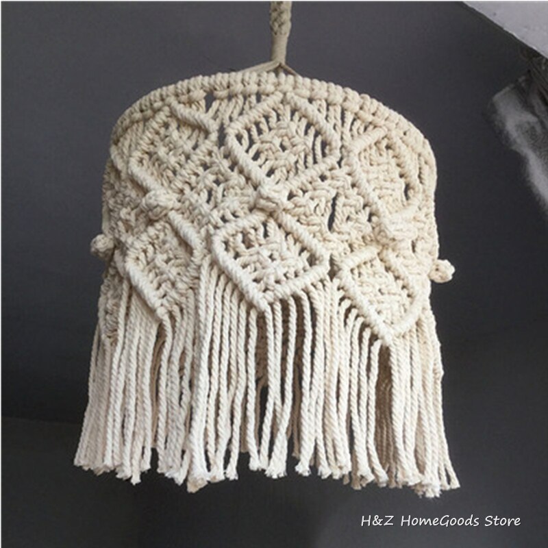 Bohemian Macramé Lampshade - Grace & Ashes