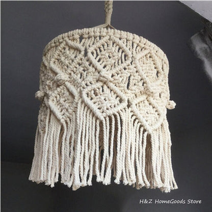 Bohemian Macramé Lampshade - Grace & Ashes