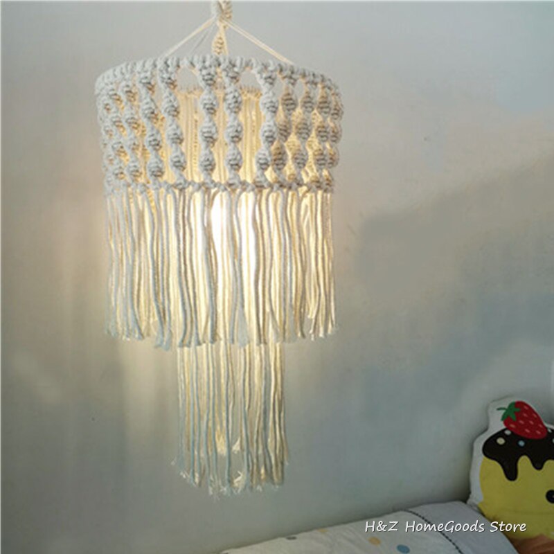 Bohemian Macramé Lampshade - Grace & Ashes