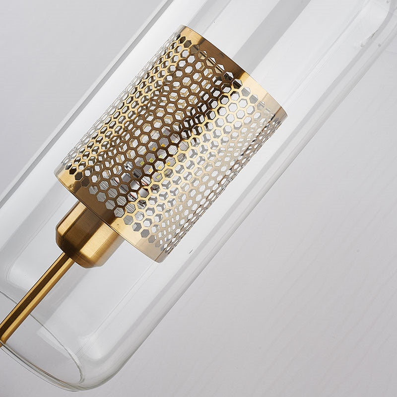 Honey Comb Glass Sconce