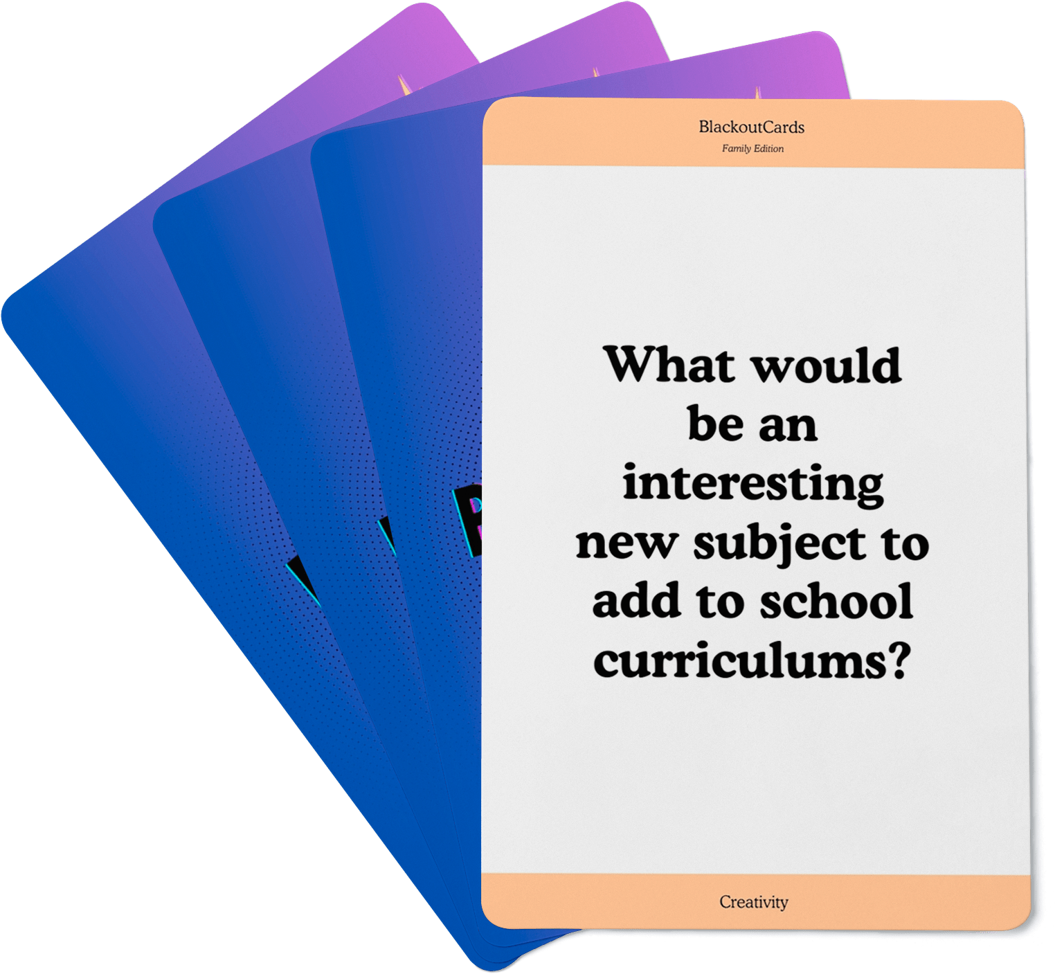 BlackoutCards 💬 - Family Edition - Grace & Ashes