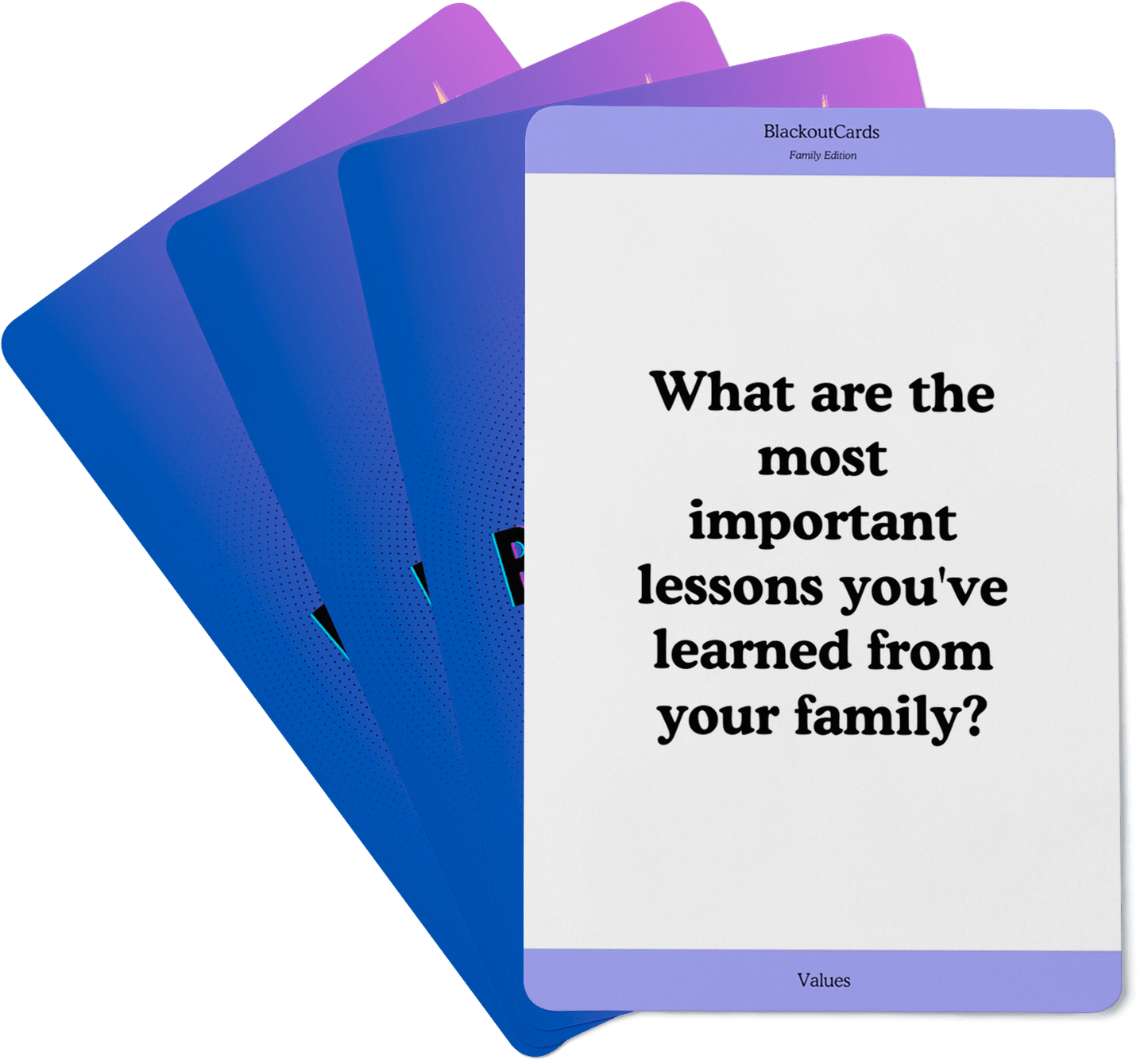 BlackoutCards 💬 - Family Edition - Grace & Ashes