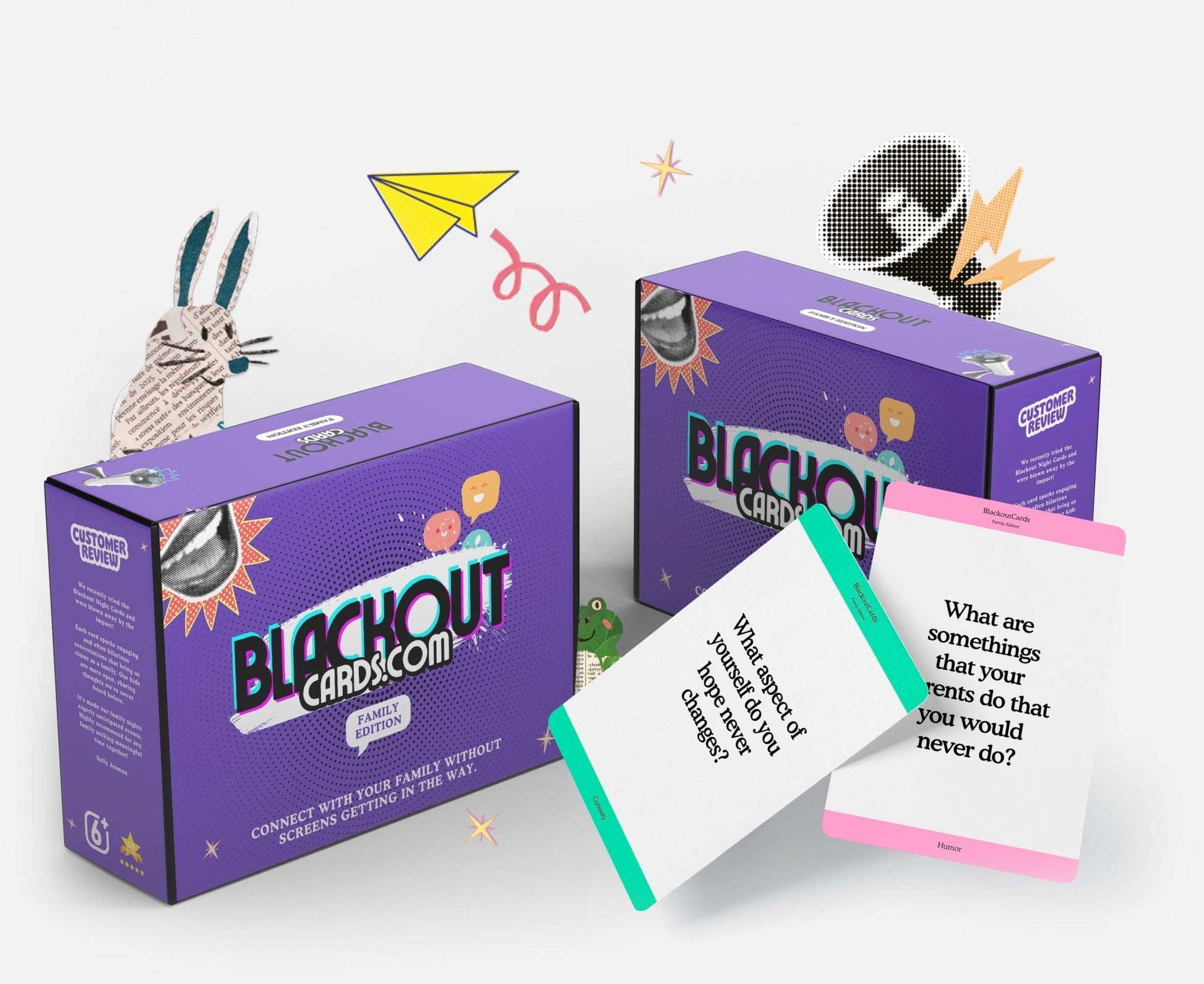 BlackoutCards 💬 - Family Edition - Grace & Ashes