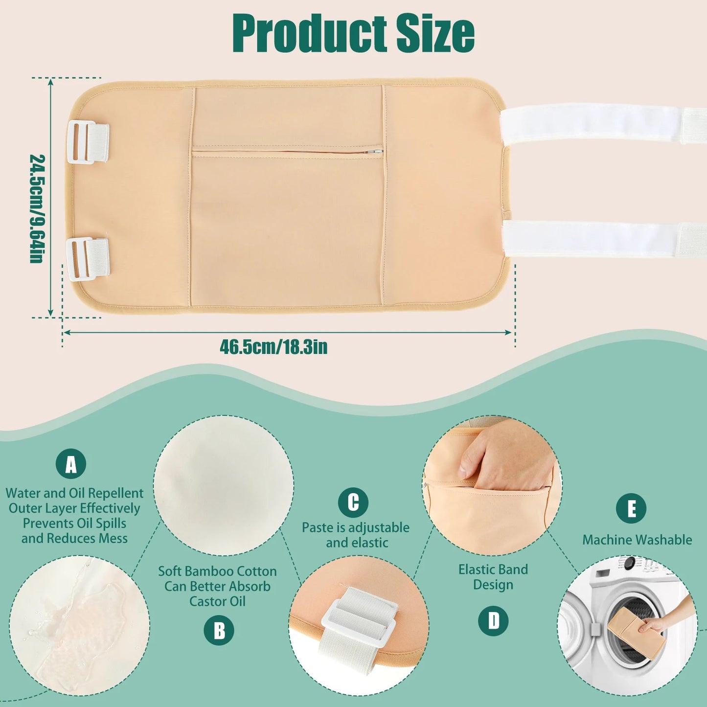 Castor Oil Pack - Grace & Ashes