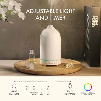 Ceramic Essential Oil Diffuser - Grace & Ashes