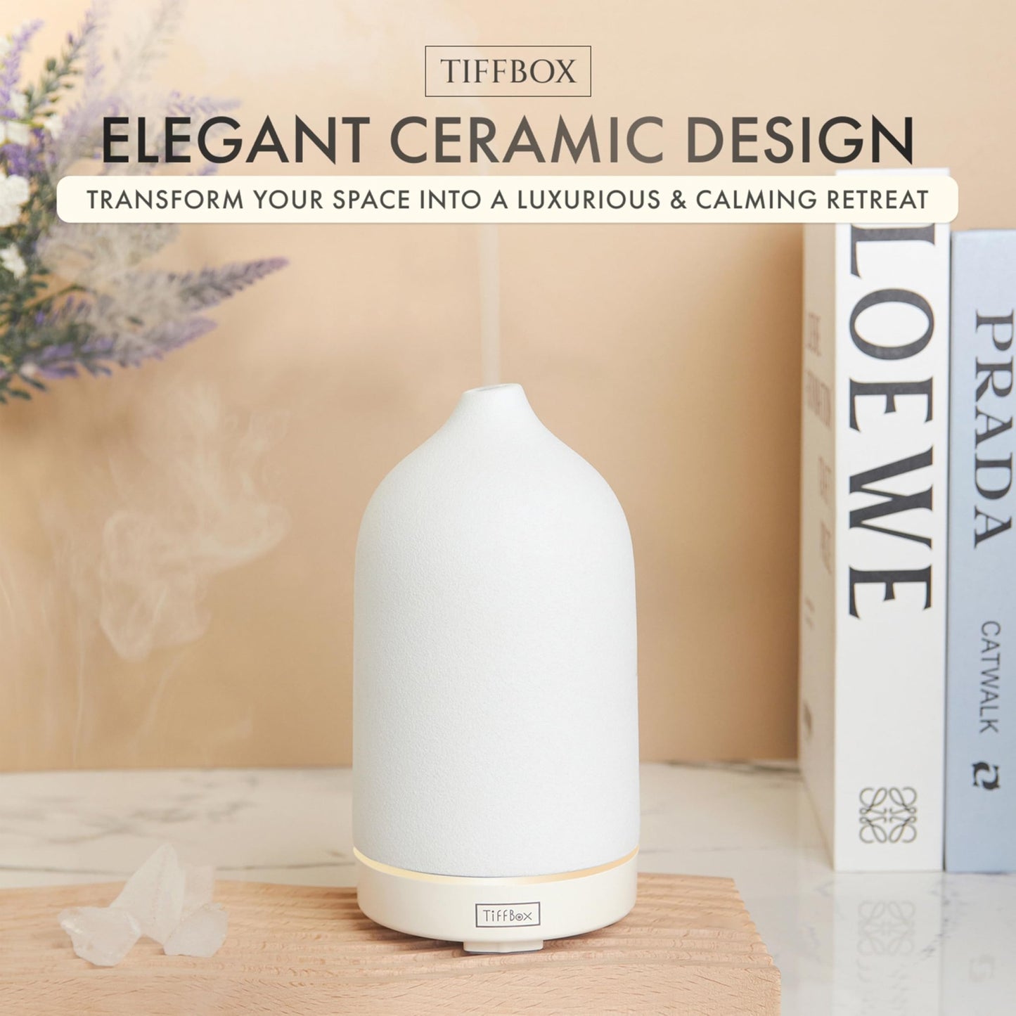 Ceramic Essential Oil Diffuser - Grace & Ashes