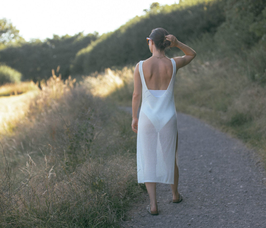 Crochet Maxi Beach Dress - Grace & Ashes