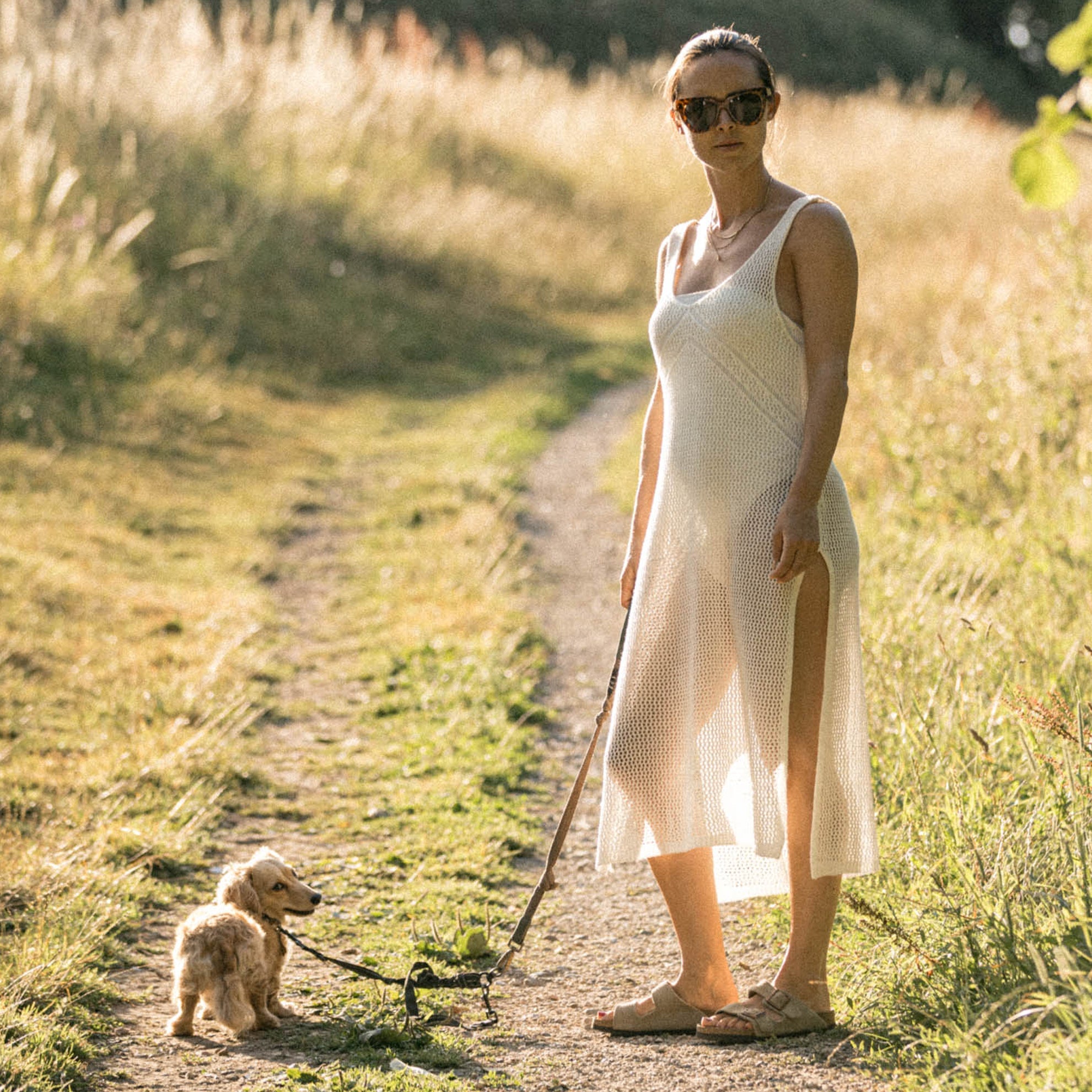 Crochet Maxi Beach Dress - Grace & Ashes