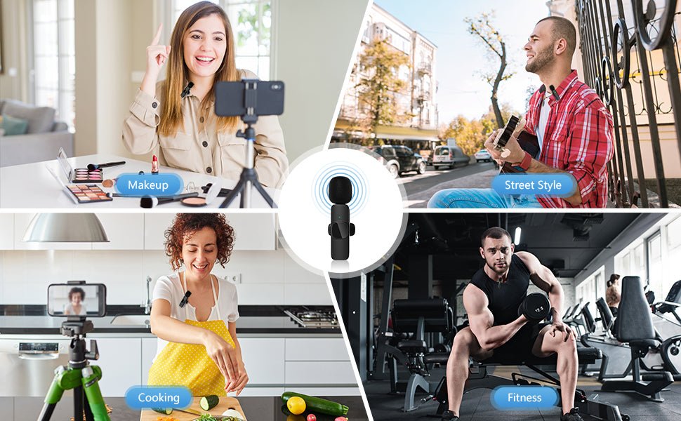 CrystalMic Pro - Wireless Lavalier Mics - Grace & Ashes