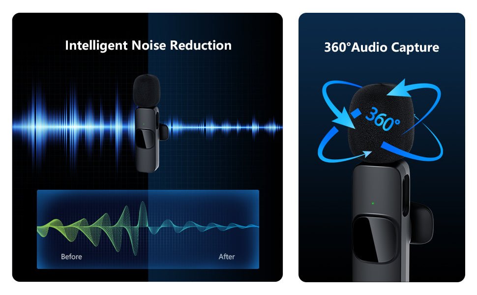 CrystalMic Pro - Wireless Lavalier Mics - Grace & Ashes