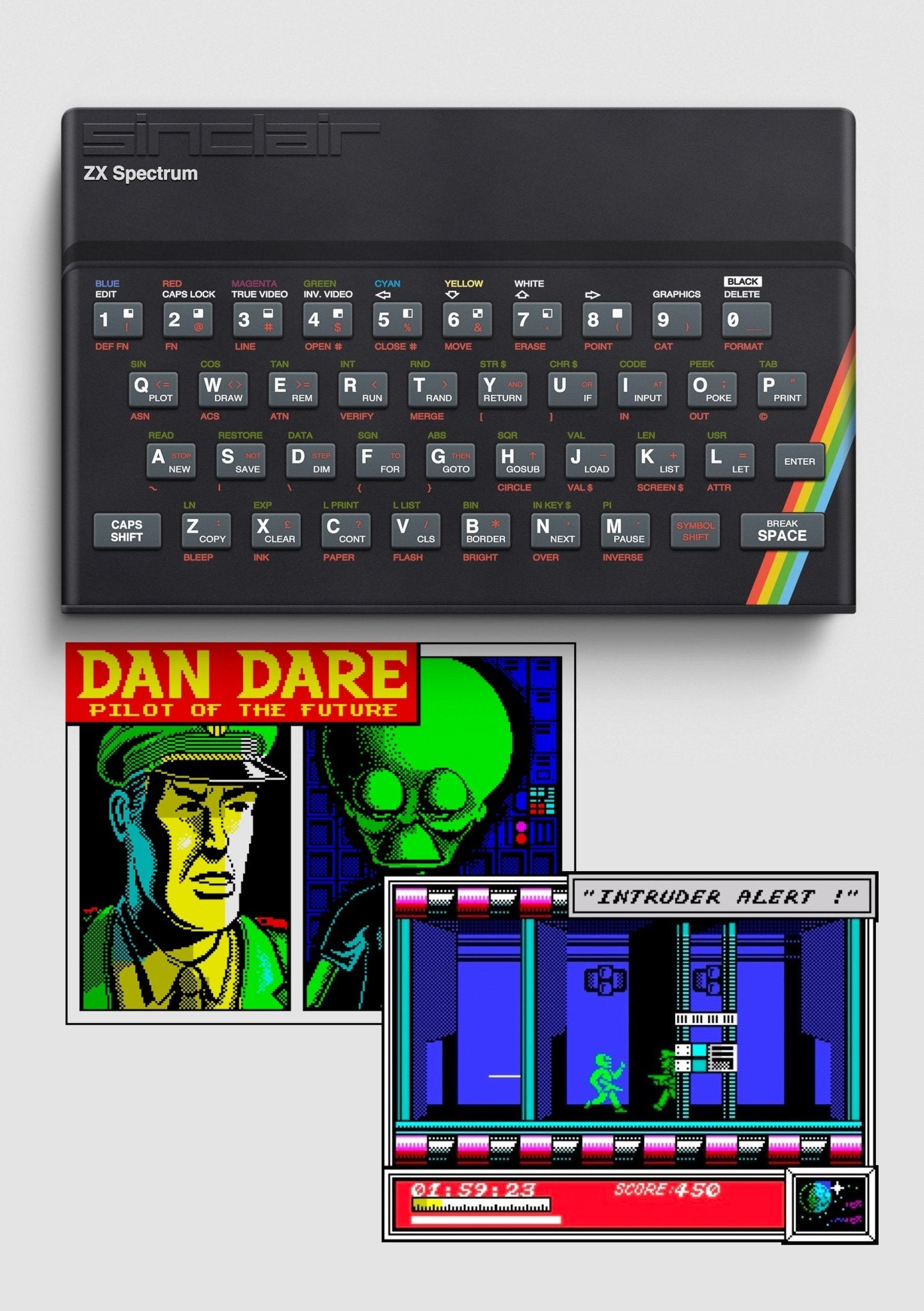 Dan Dare - Spectrum 48k (free) - Grace & Ashes
