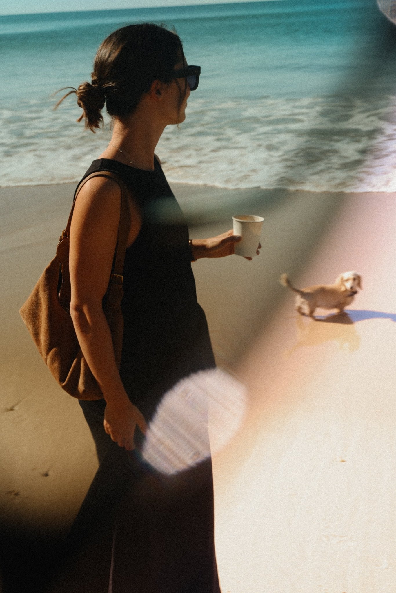 Faux Suede Hobo Tote Bag – Adjustable Slouchy Shoulder Bag - Grace & Ashes