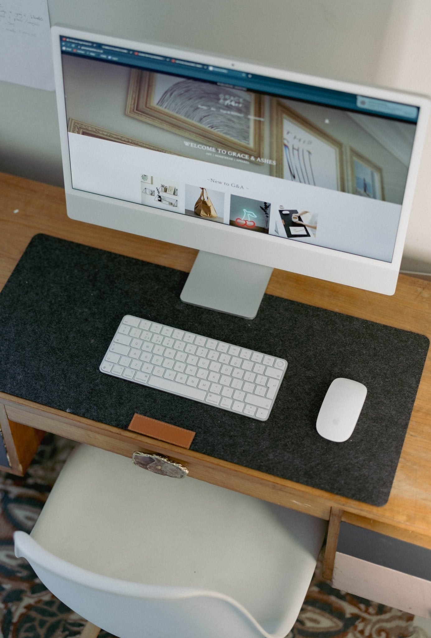 Felt Desktop Mat - Grace & Ashes