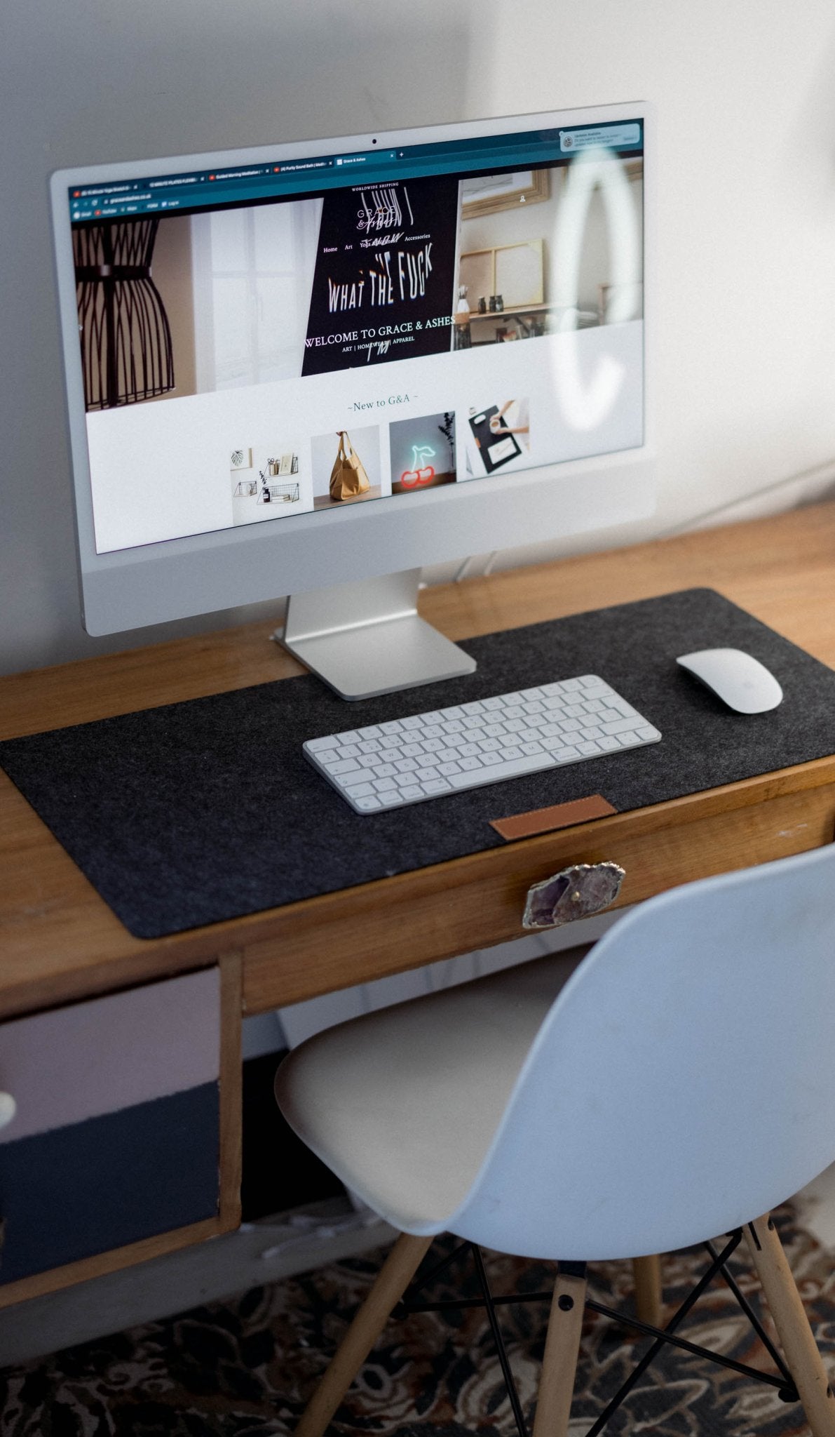 Felt Desktop Mat - Grace & Ashes