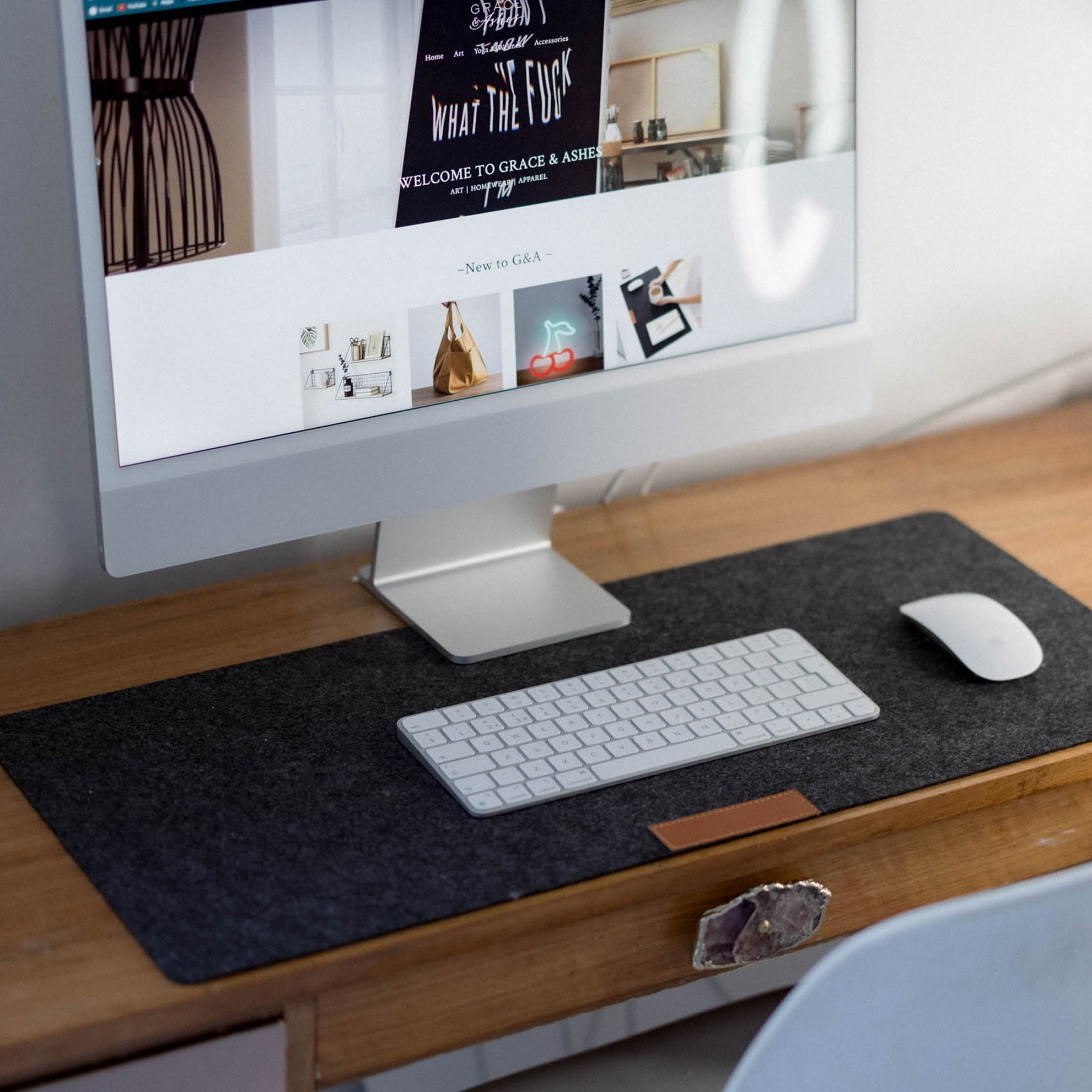 Felt Desktop Mat - Grace & Ashes