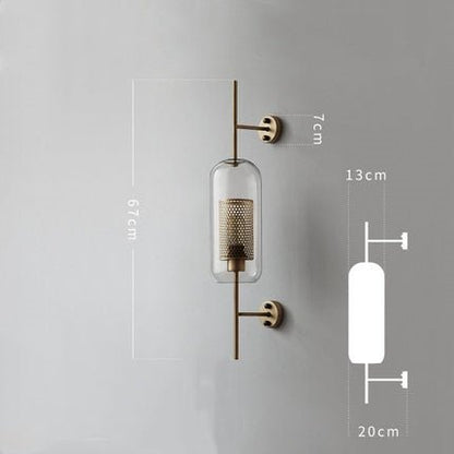 Honey Comb Glass Sconce - Grace & Ashes