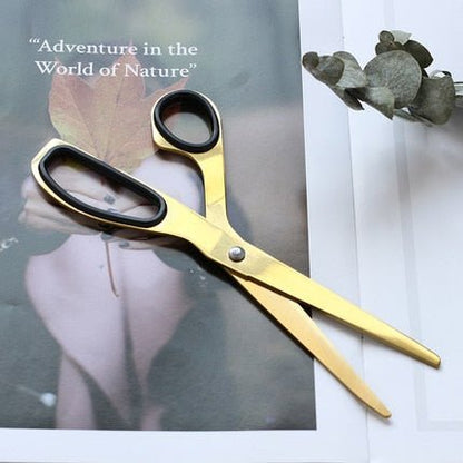 Minimal Brass Scissors - Grace & Ashes