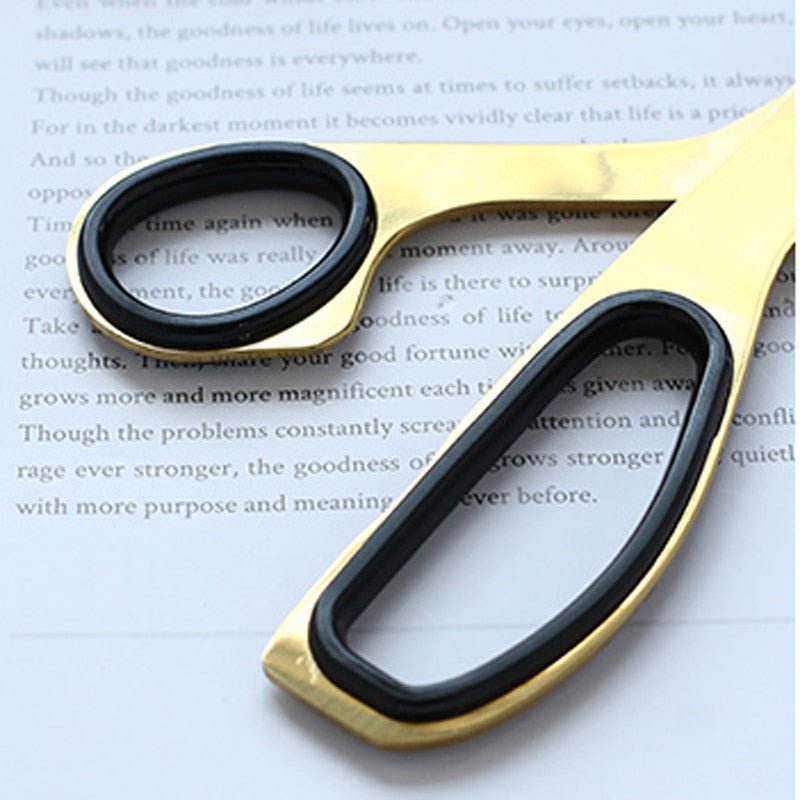 Minimal Brass Scissors - Grace & Ashes