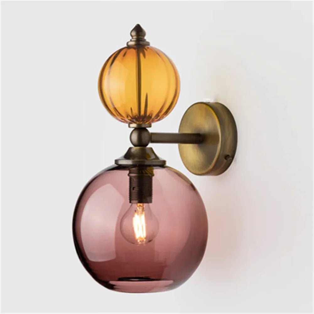 Modern Patchwork Color Ball Bubble Led Wall Lamp - Grace & Ashes