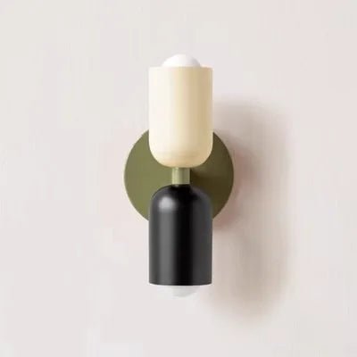 Nordic Macaron LED Wall Lamp – Modern Bedside & Room Light - Grace & Ashes
