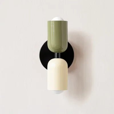 Nordic Macaron LED Wall Lamp – Modern Bedside & Room Light - Grace & Ashes