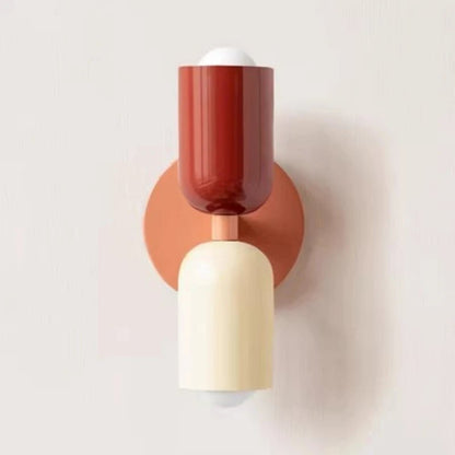 Nordic Macaron LED Wall Lamp – Modern Bedside & Room Light - Grace & Ashes