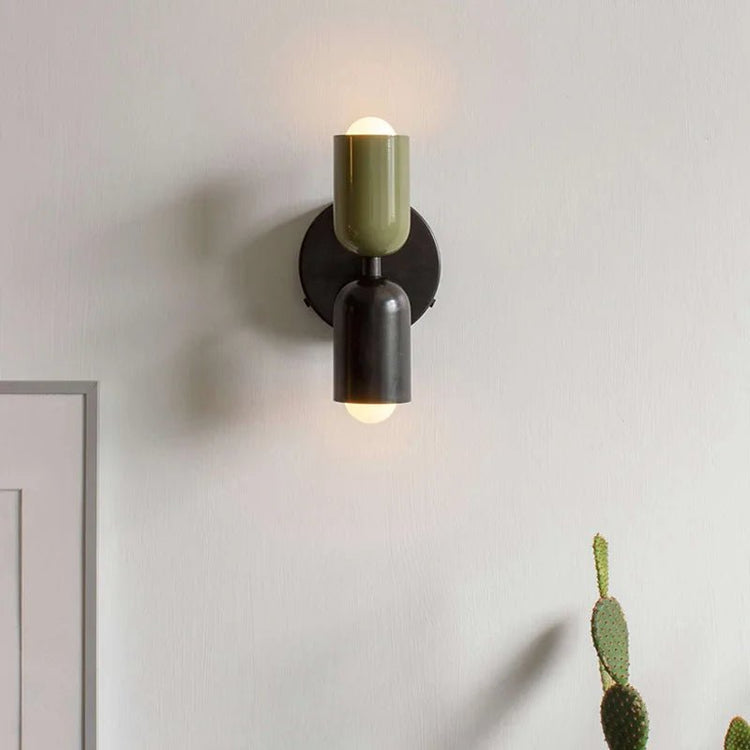 Nordic Macaron LED Wall Lamp – Modern Bedside & Room Light - Grace & Ashes
