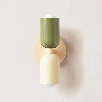 Nordic Macaron LED Wall Lamp – Modern Bedside & Room Light - Grace & Ashes