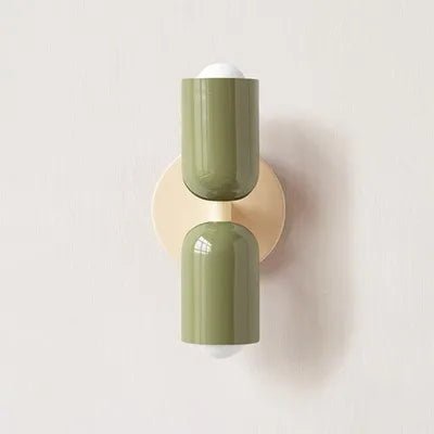 Nordic Macaron LED Wall Lamp – Modern Bedside & Room Light - Grace & Ashes