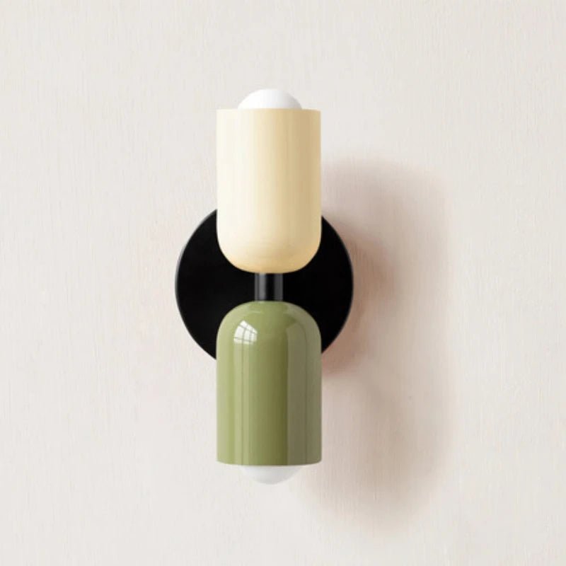 Nordic Macaron LED Wall Lamp – Modern Bedside & Room Light - Grace & Ashes