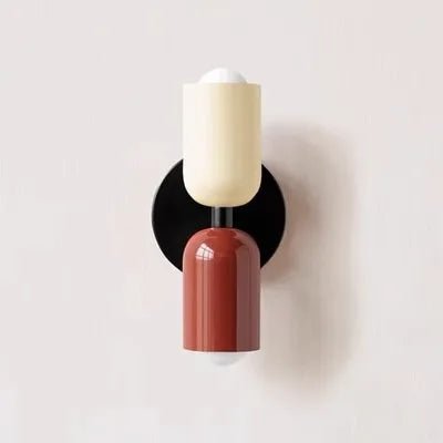 Nordic Macaron LED Wall Lamp – Modern Bedside & Room Light - Grace & Ashes