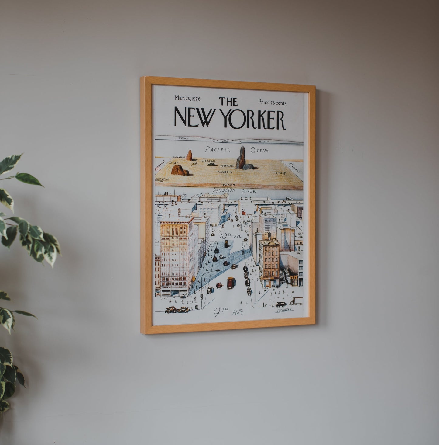 1960 New Yorker Magazine Cover - Grace & Ashes