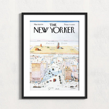 1960 New Yorker Magazine Cover - Grace & Ashes