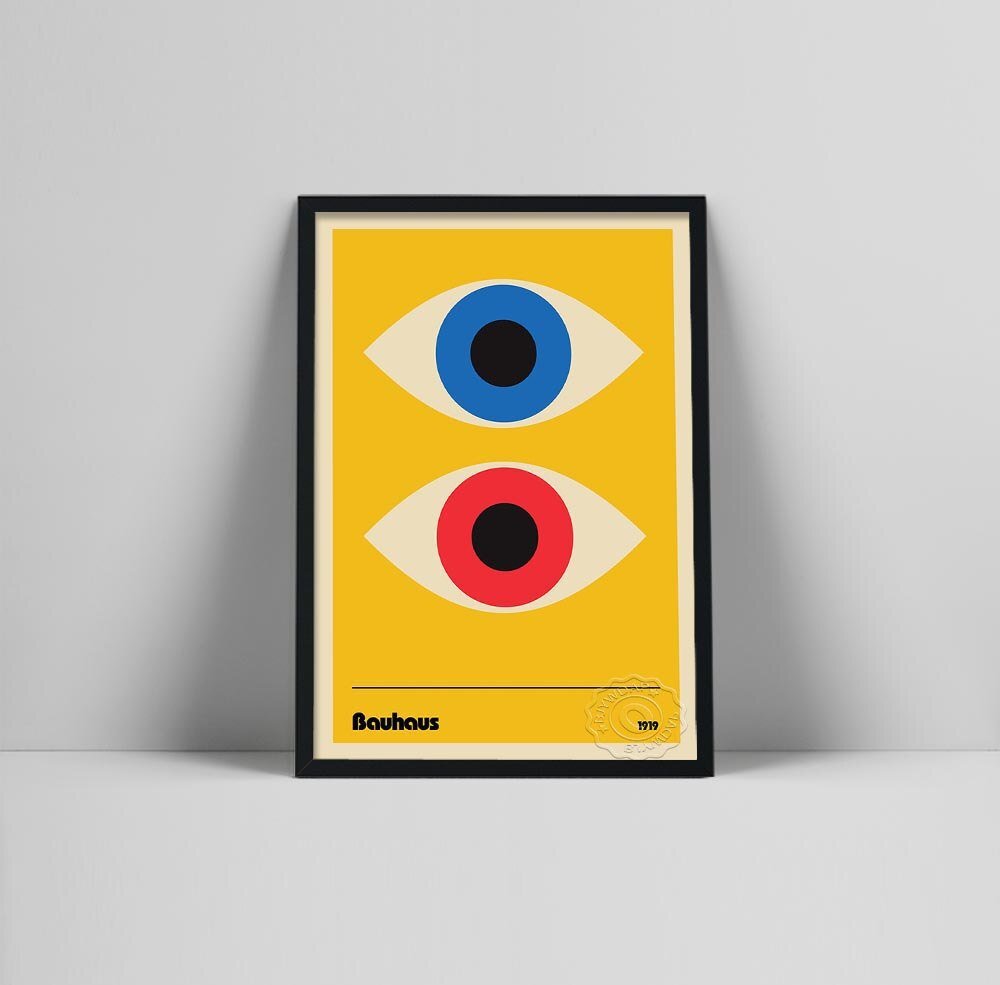 Bauhaus Minimalist Eyes - Grace & Ashes