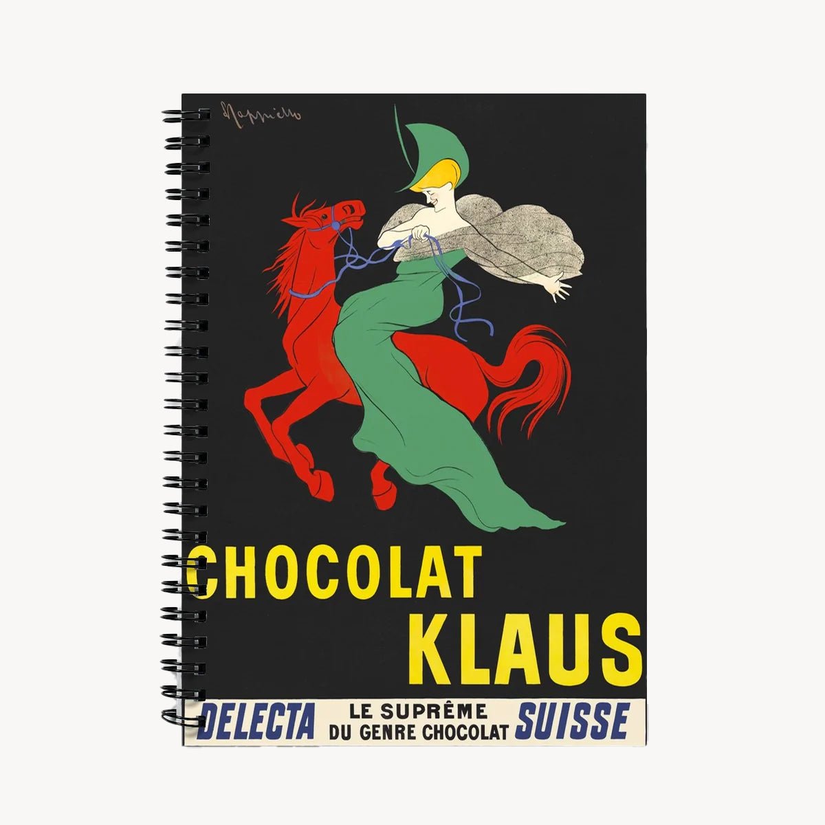 Chocolat Klaus (1903) - Notebook - Grace & Ashes