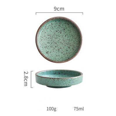 Distressed ceramic trinket tray. - Grace & Ashes